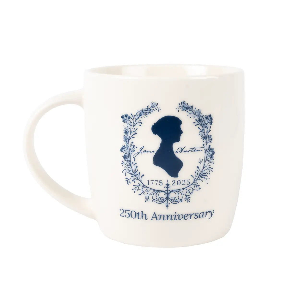Mug design: silhouette and 250th anniversary'