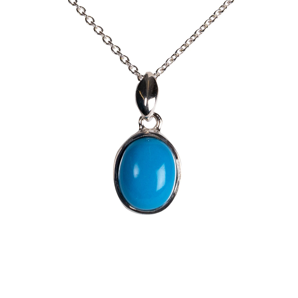 Jane Austen Turquoise Pendant Necklace Jane Austen Gifts