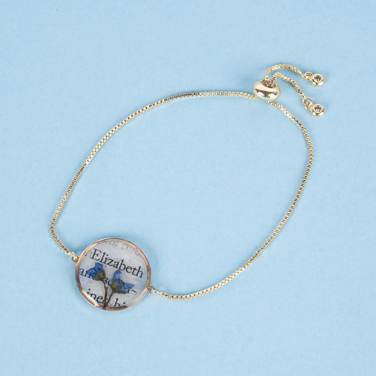 Jane Austen Book Page Bracelet