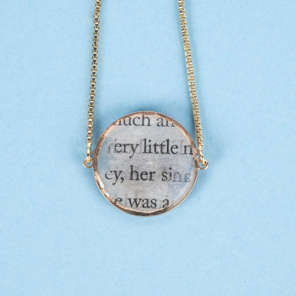 Jane Austen Book Page Bracelet