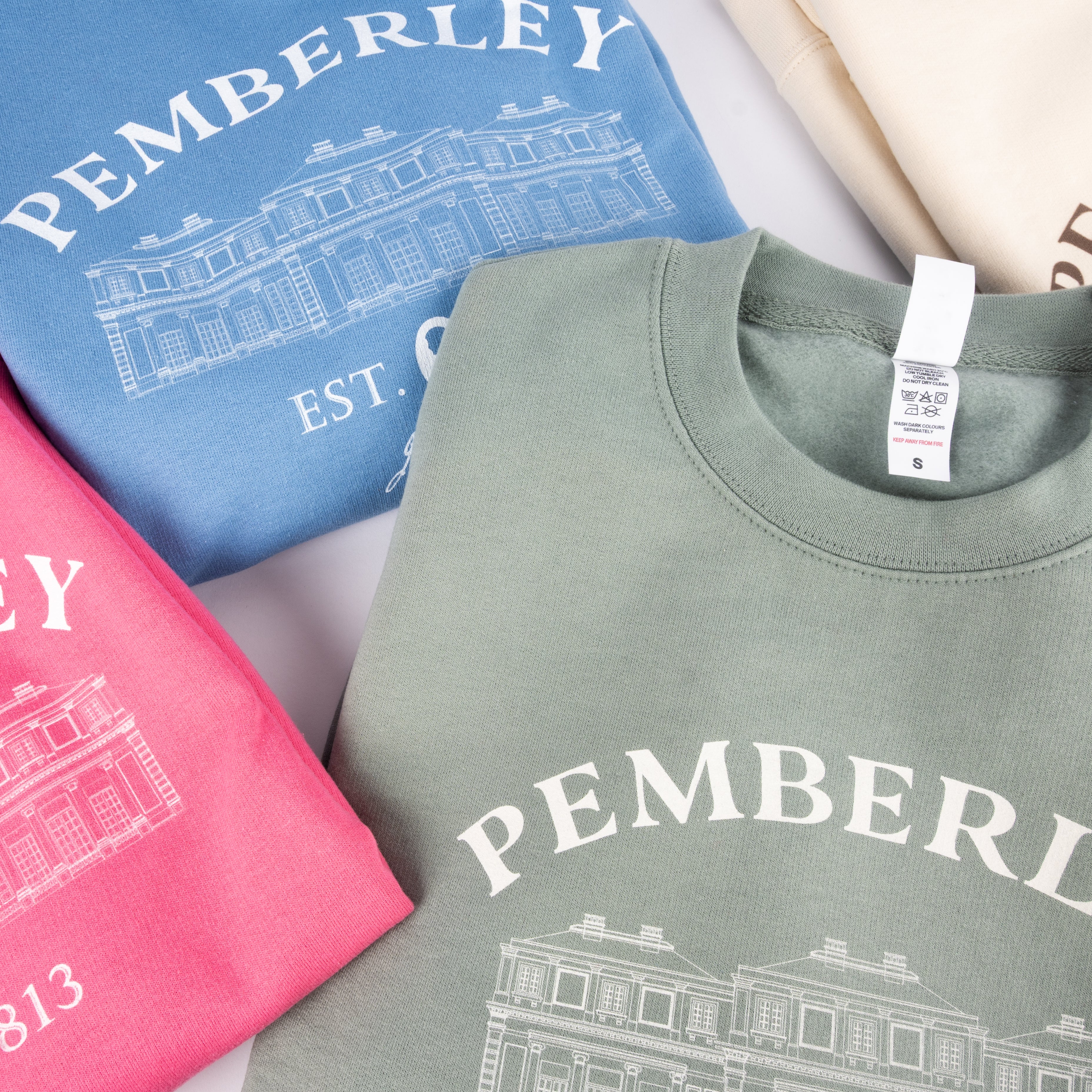 Jane Austen Pemberley Sweater in Green