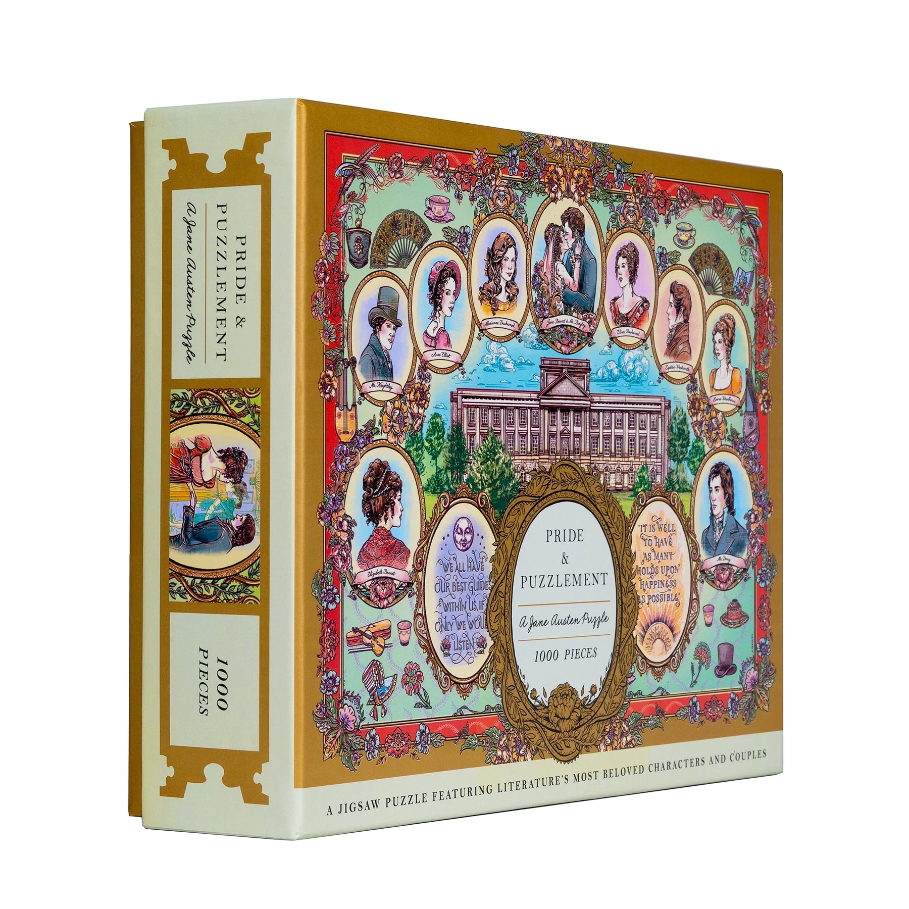 Jane Austen Pride and Puzzlement 1000-piece Jigsaw Puzzle