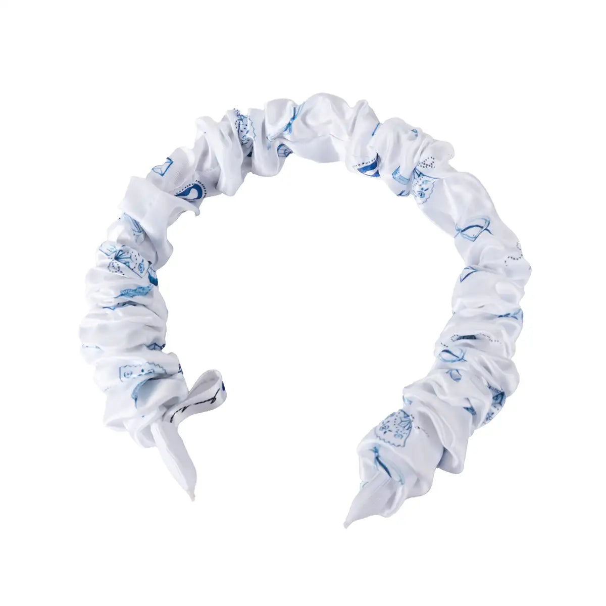 Jane Austen Printed Silk Hairband