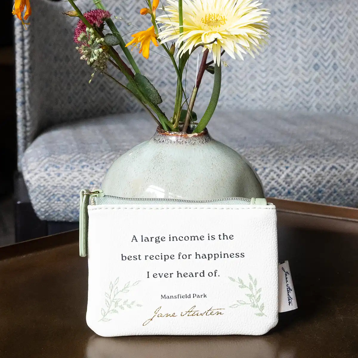 Jane Austen Quote Coin Purse