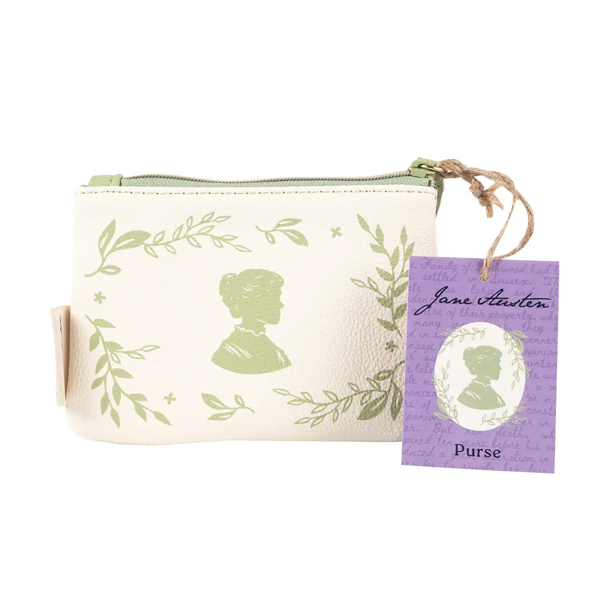 Coin purse and Jane Austen tag