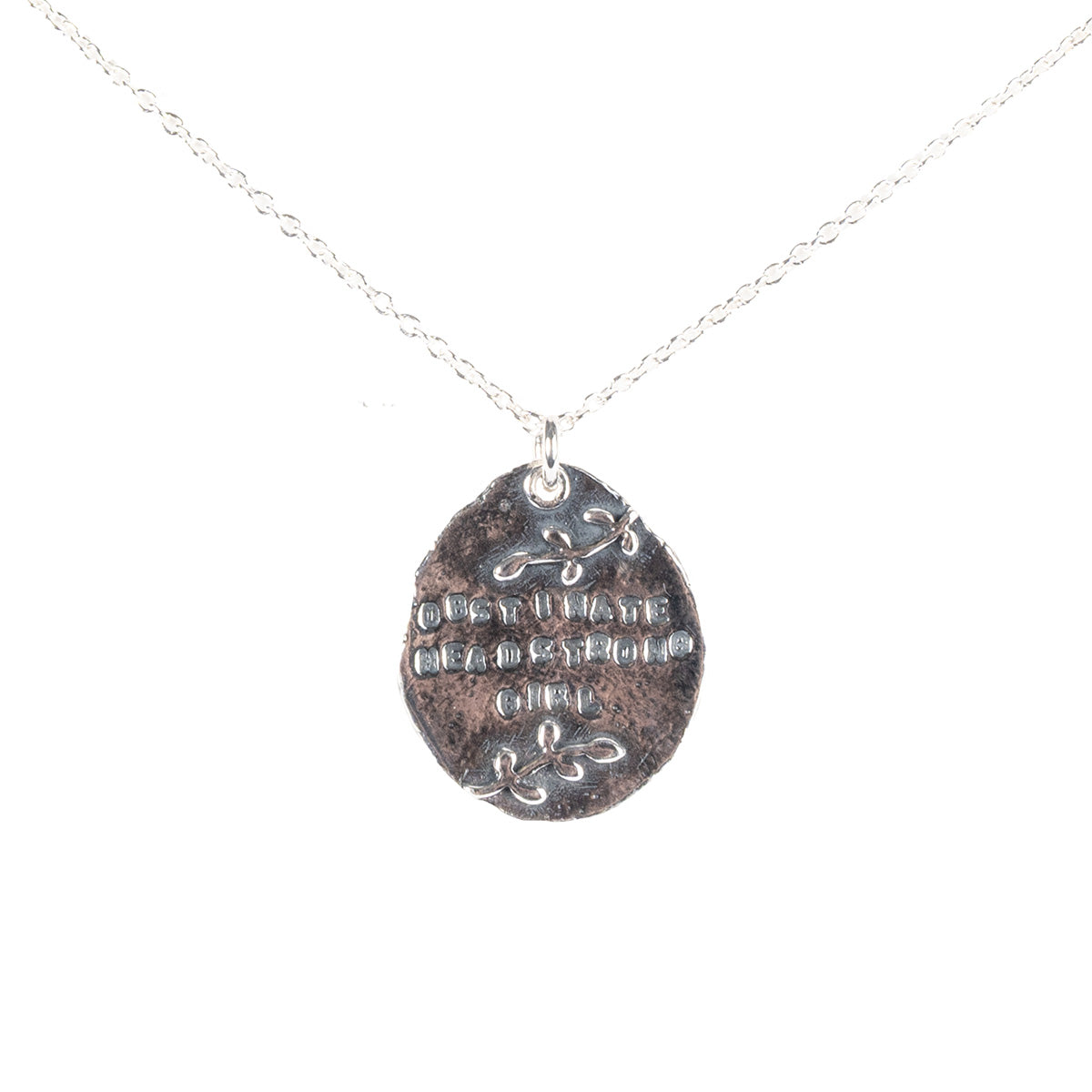 No background. Necklace pendant.