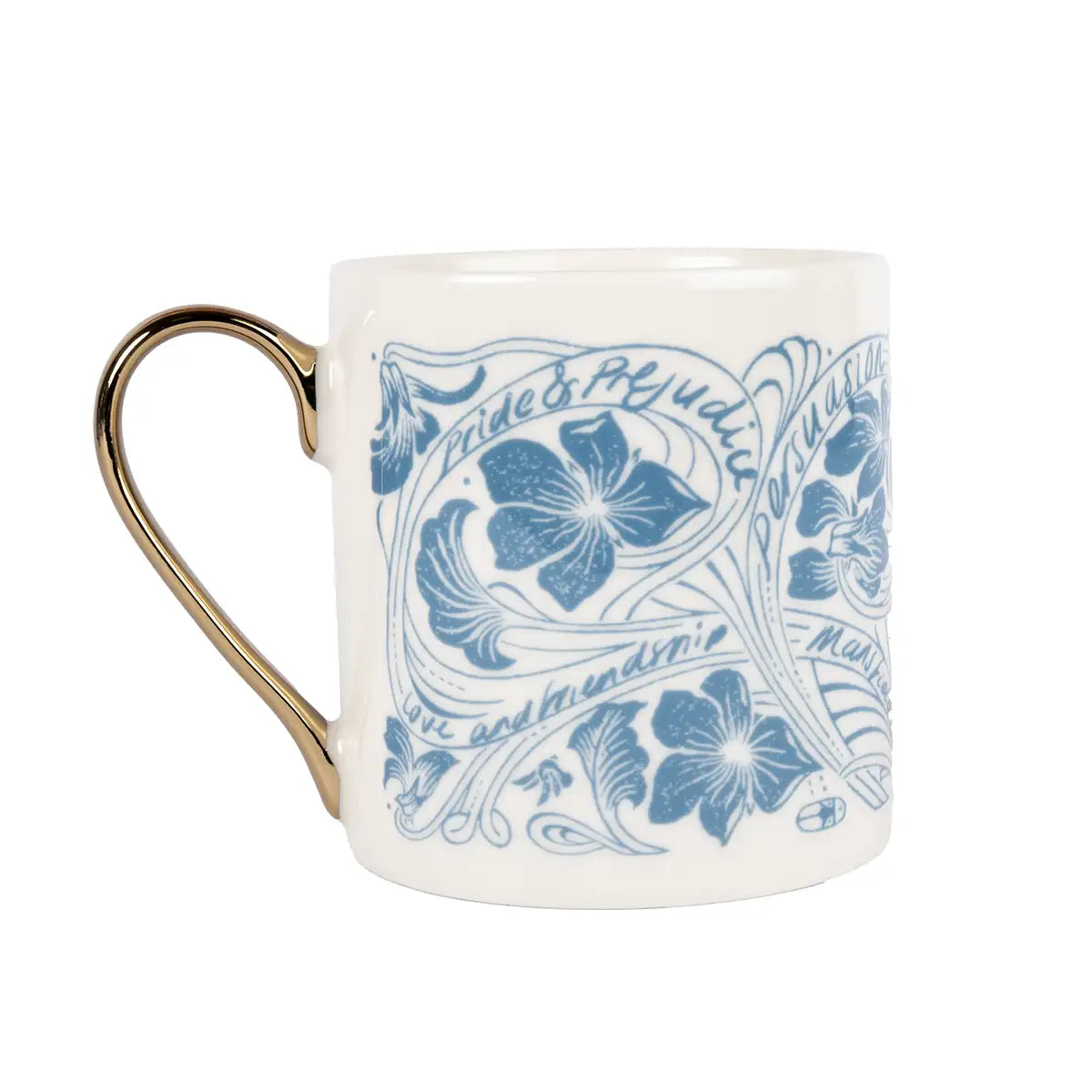 Jane Austen Silhouette Mug