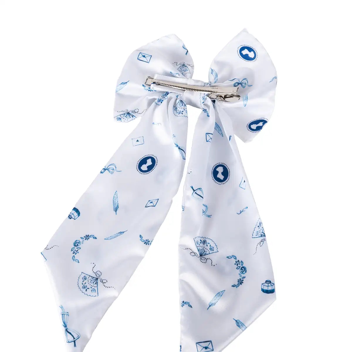 Jane Austen Silk Printed Bow