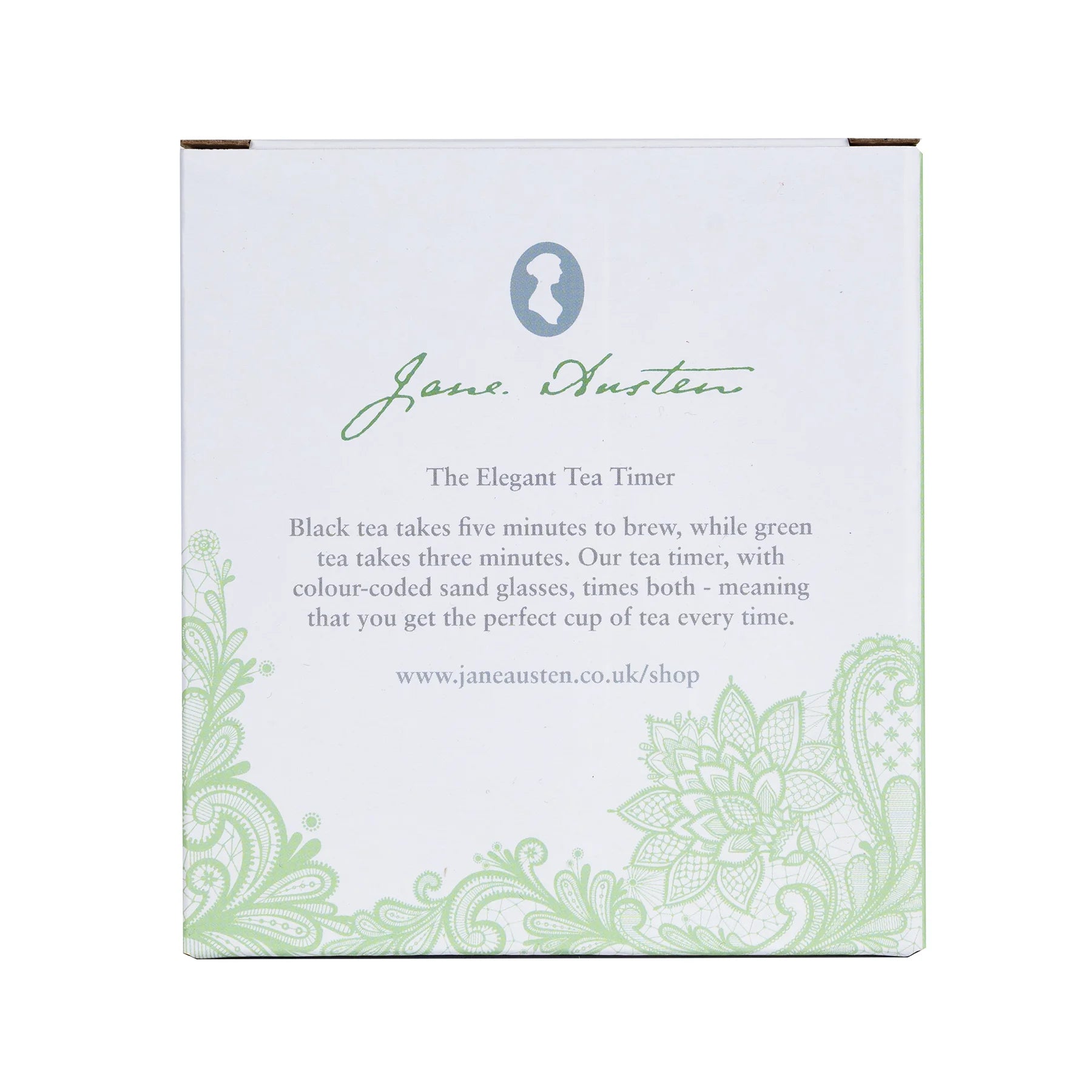 Jane Austen Tea Timer