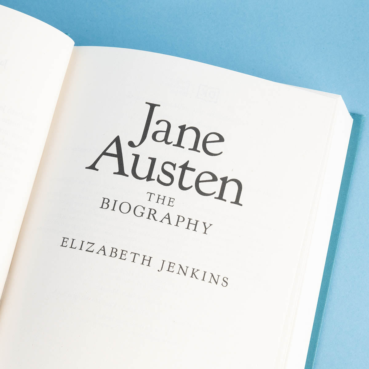 'Jane Austen The Biography' 