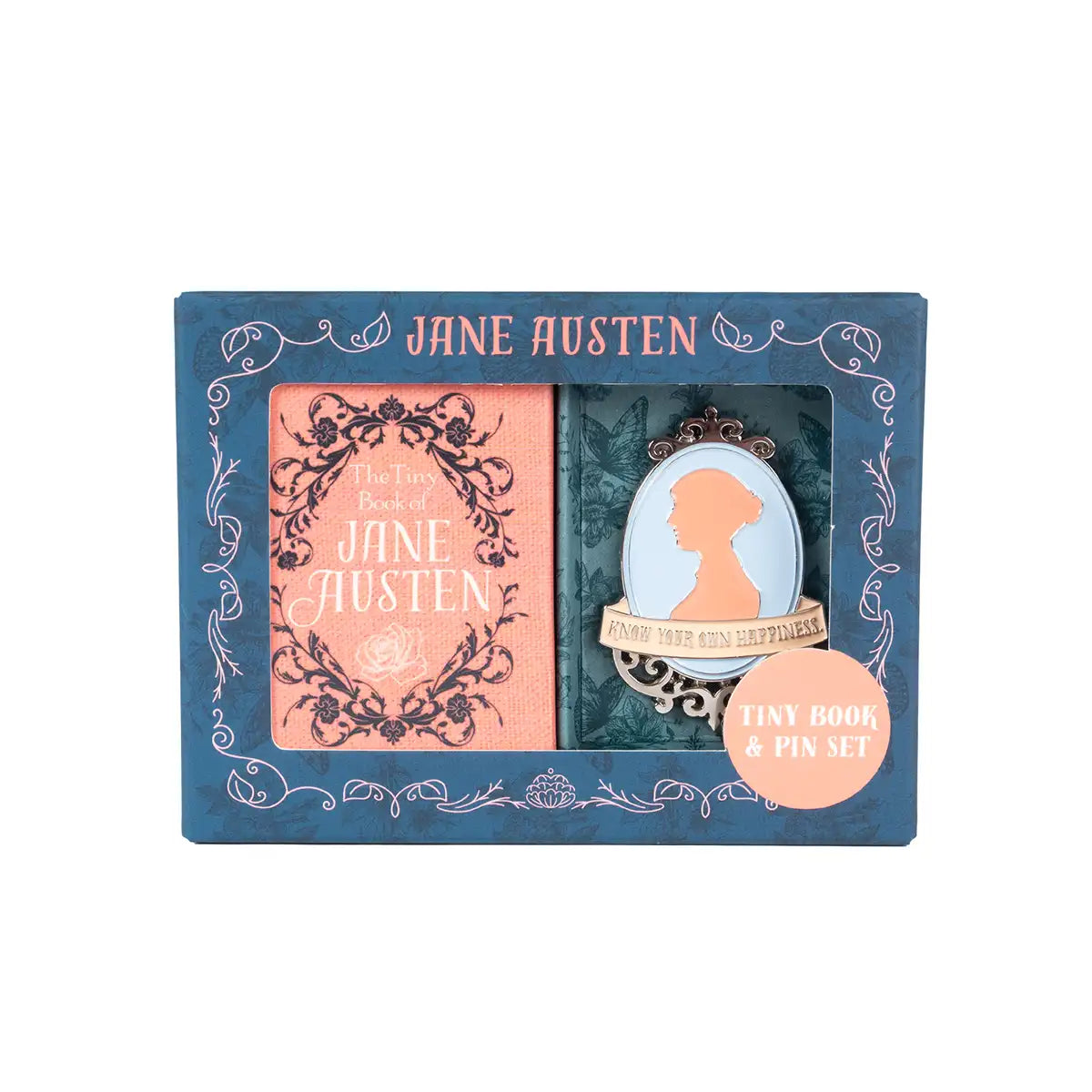 Jane Austen Tiny Book and Pin Set
