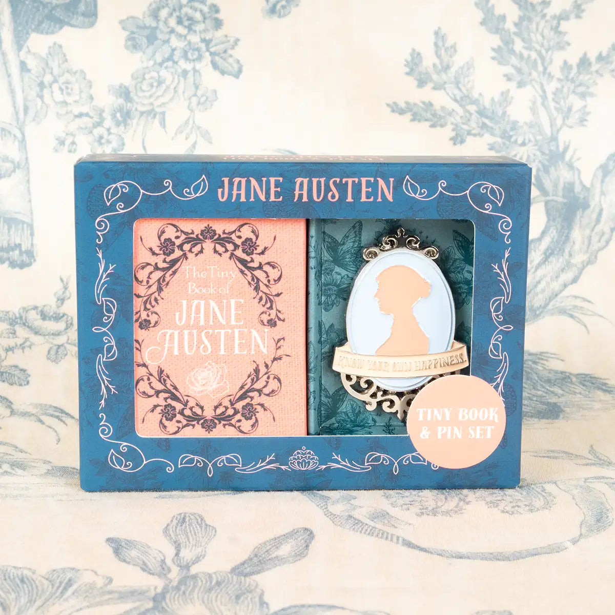 Jane Austen Tiny Book and Pin Set