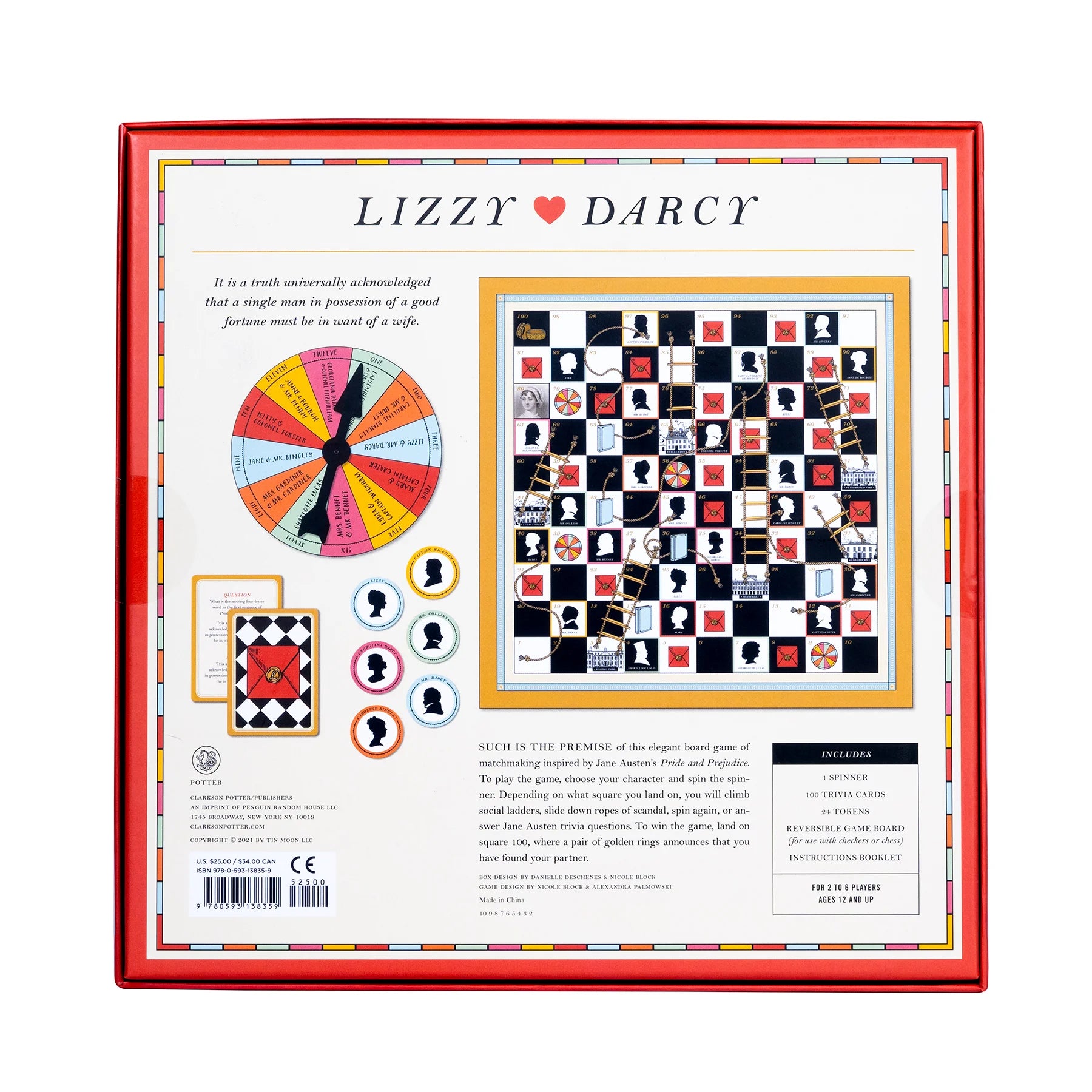 Lizzy Loves Darcy: A Jane Austen Matchmaking Game