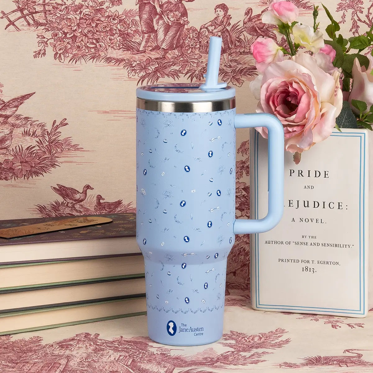 Jane Austen Icons Print Tumbler
