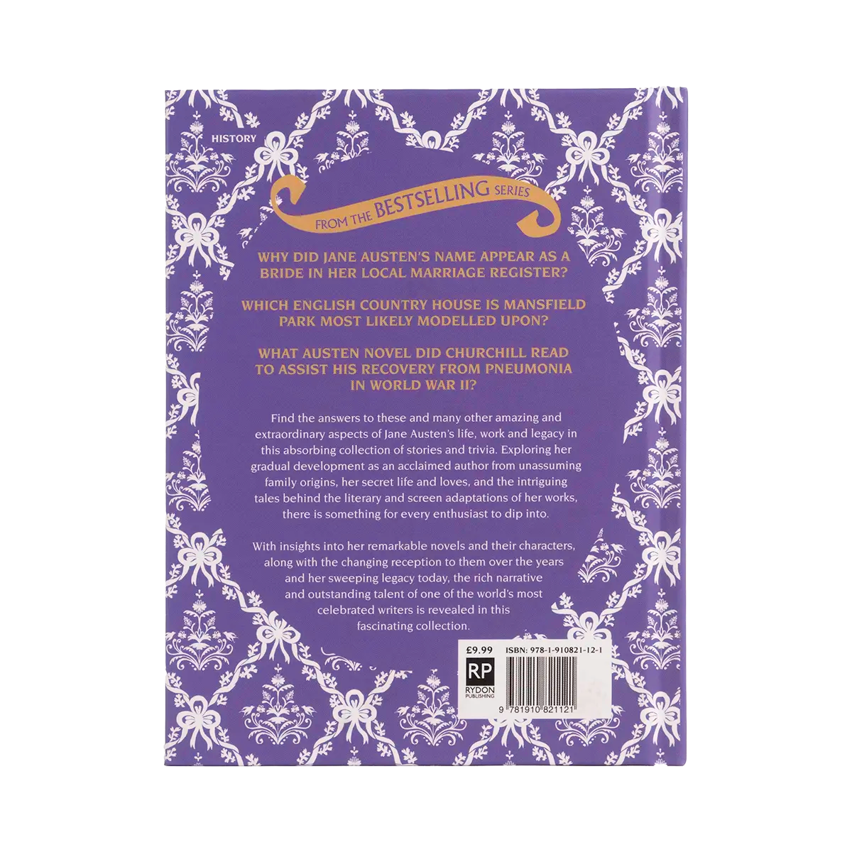 Back cover of Jane Austen - Amazing and Extraordinary Facts