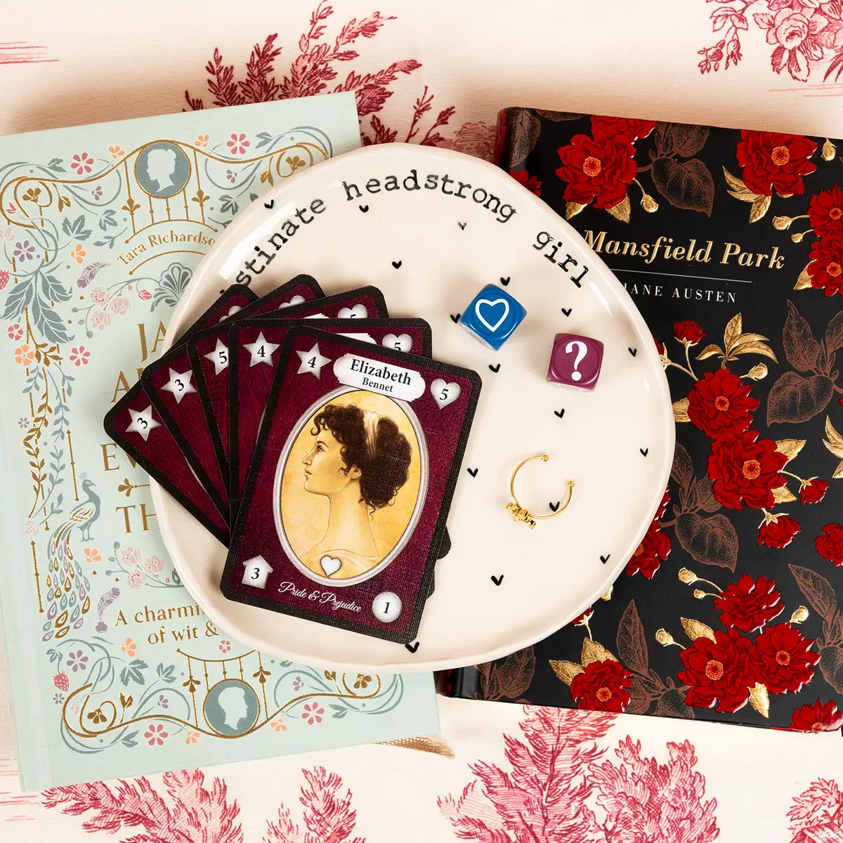 Jane Austen Handmade Quote Plate