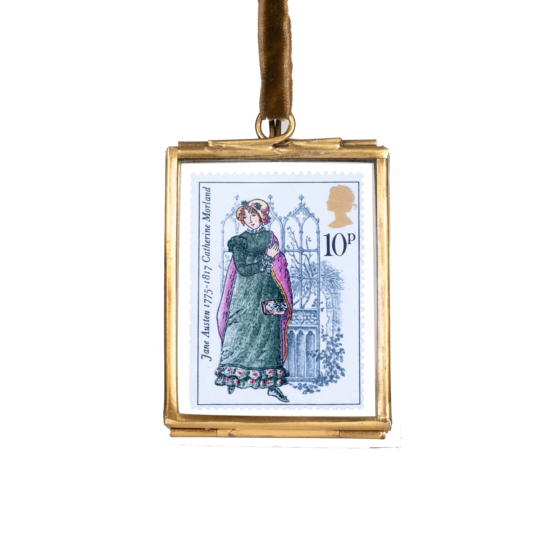 Limited Edition Jane Austen stempel in hangend frame - Catherine Morland