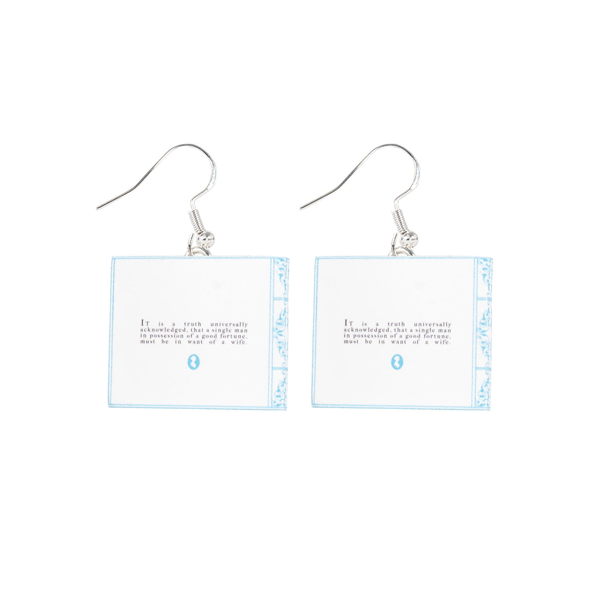 Pride and Prejudice First Edition Earrings