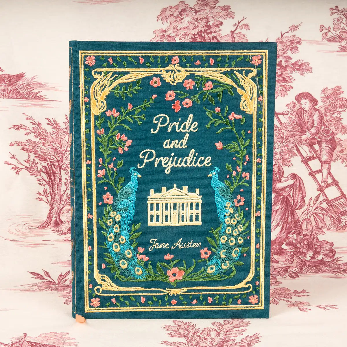 Pride and Prejudice Embroidered Journal