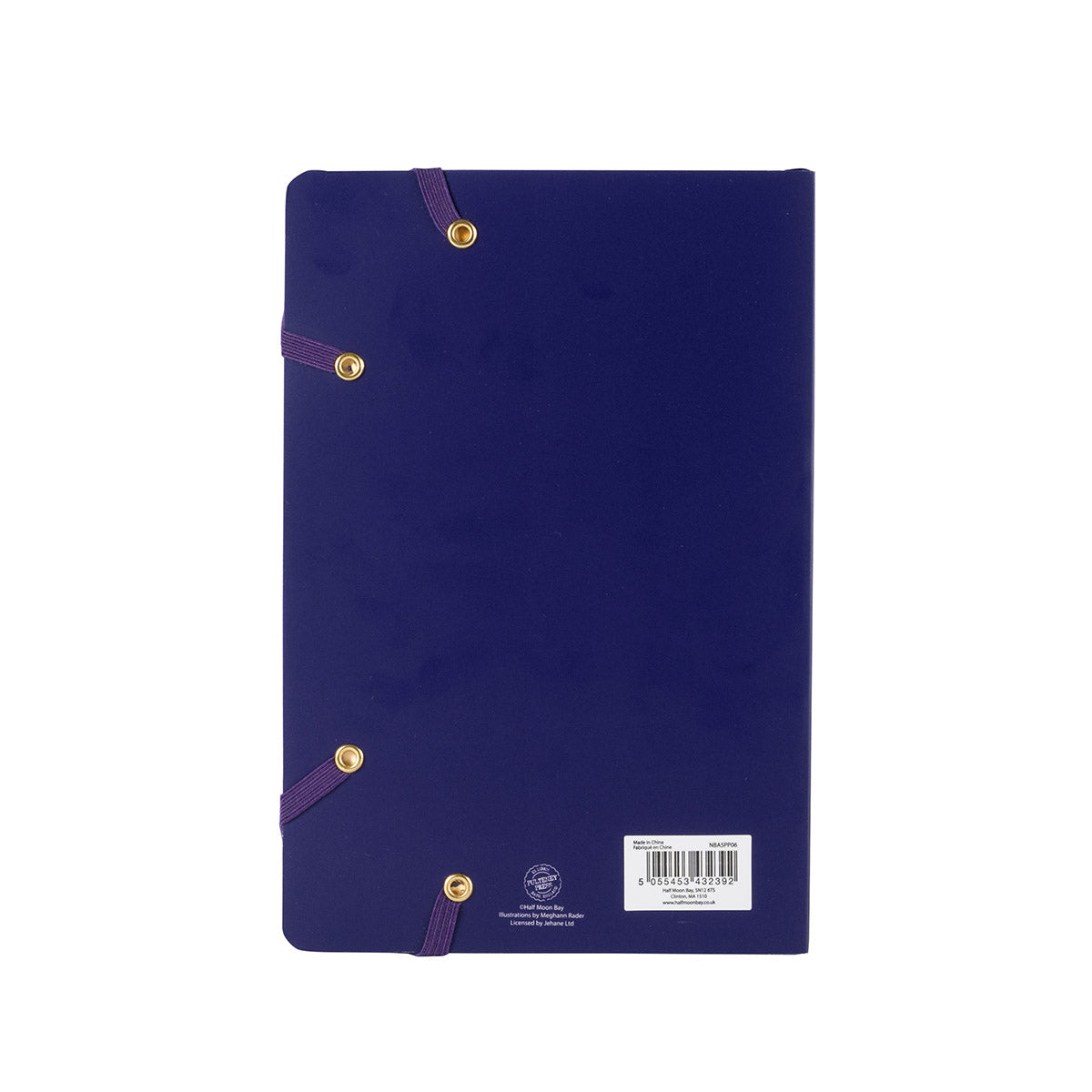 Pride and Prejudice Notebook back cover