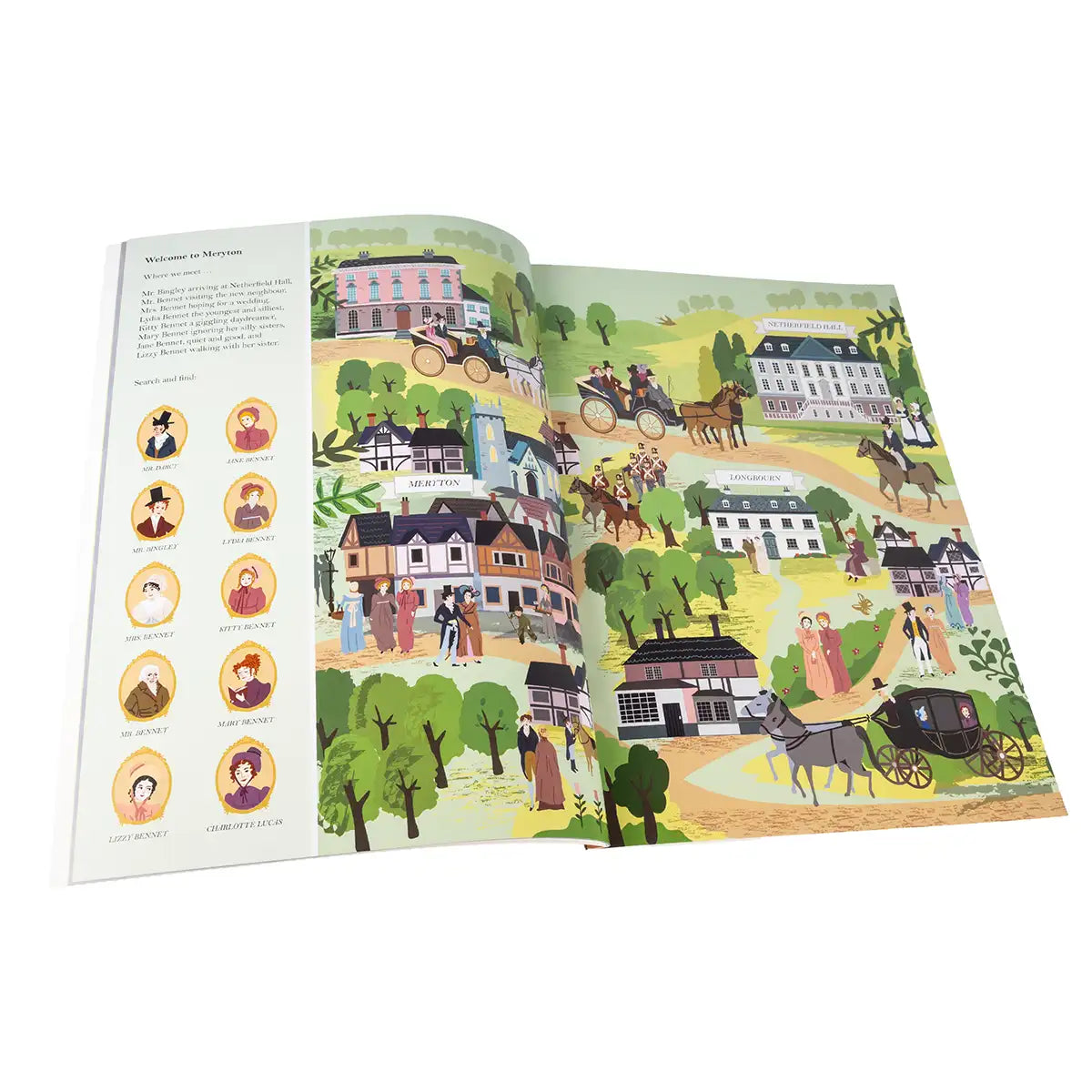 Pride and Prejudice: Search and Find