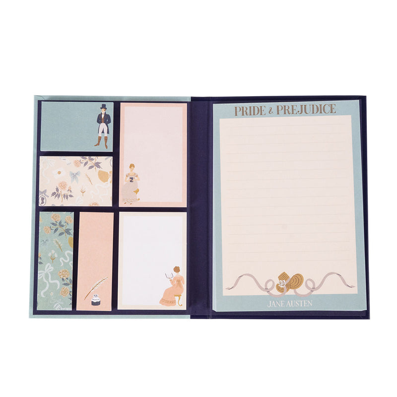 Pride and Prejudice Sticky Notes - Jane Austen Gifts