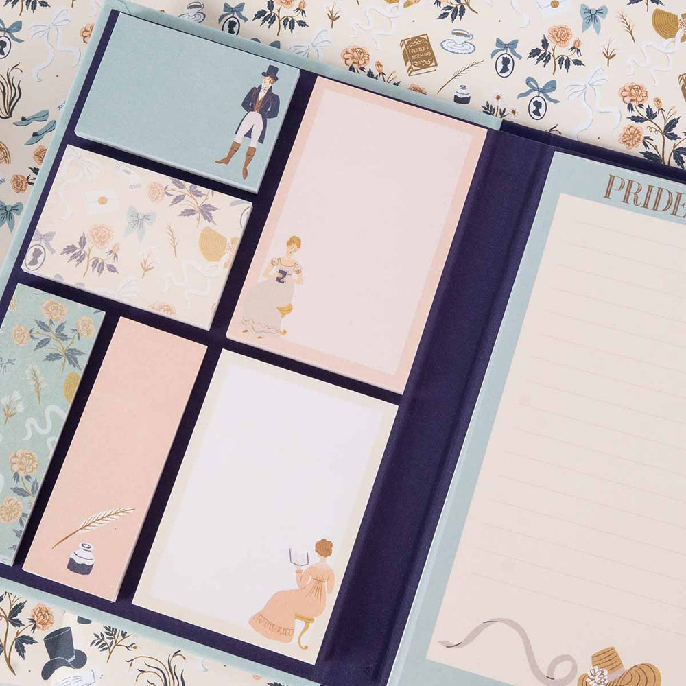Pride and Prejudice Sticky Notes - Jane Austen Gifts