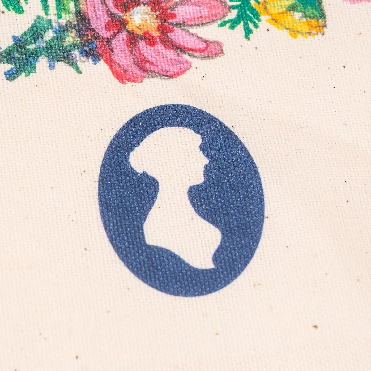 Pride and Prejudice Floral Tea Towel