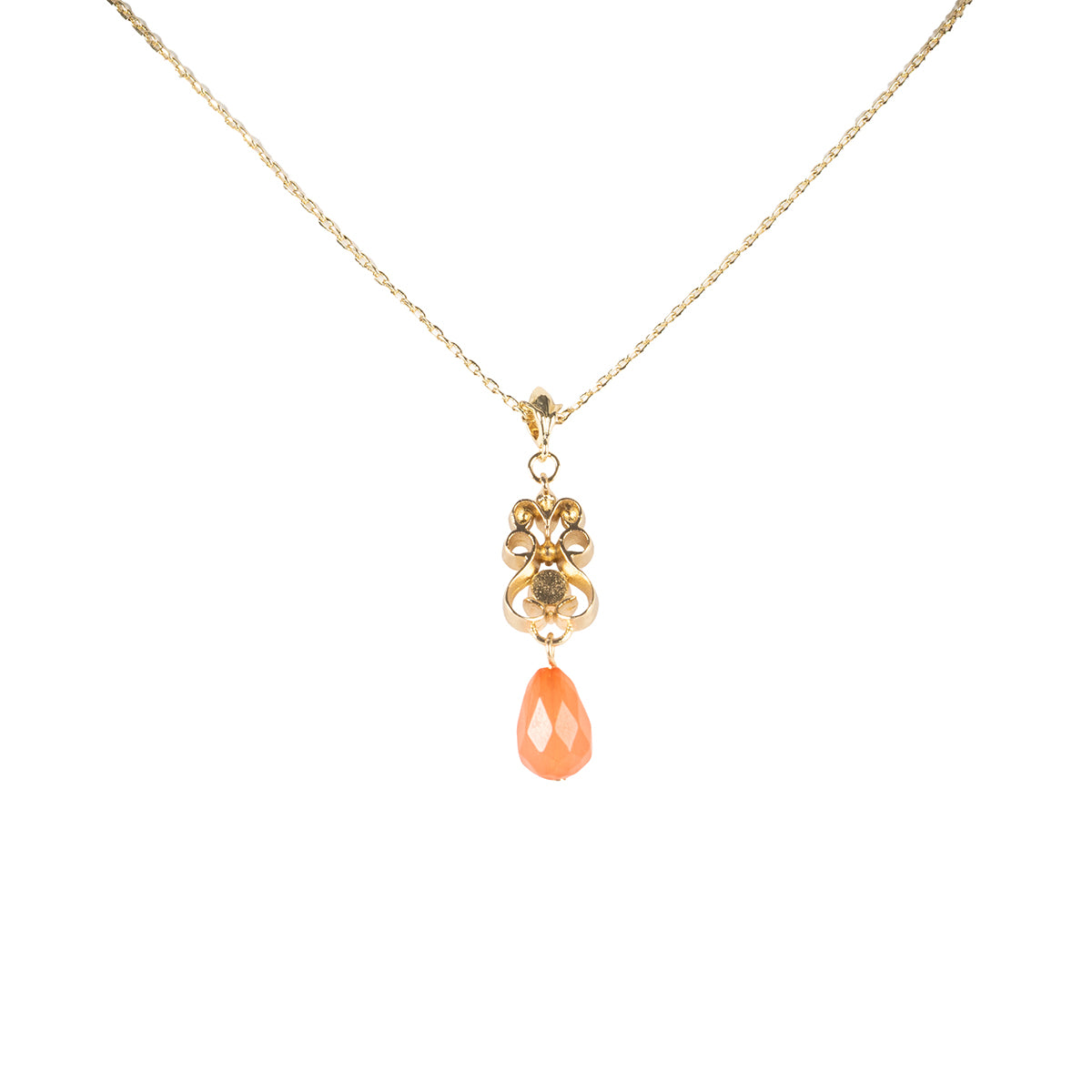 Back view of the necklace.