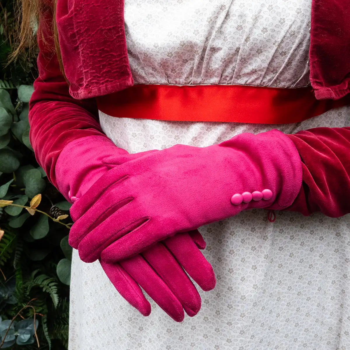 Regency Winter Gloves Pink