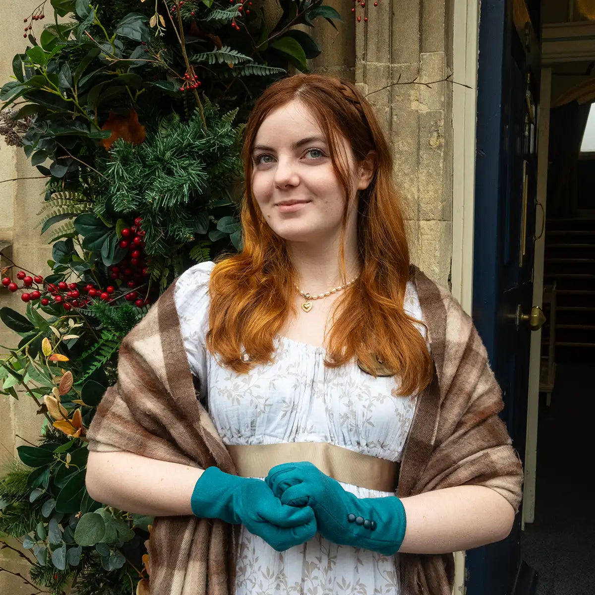 Regency Winter Gloves Teal