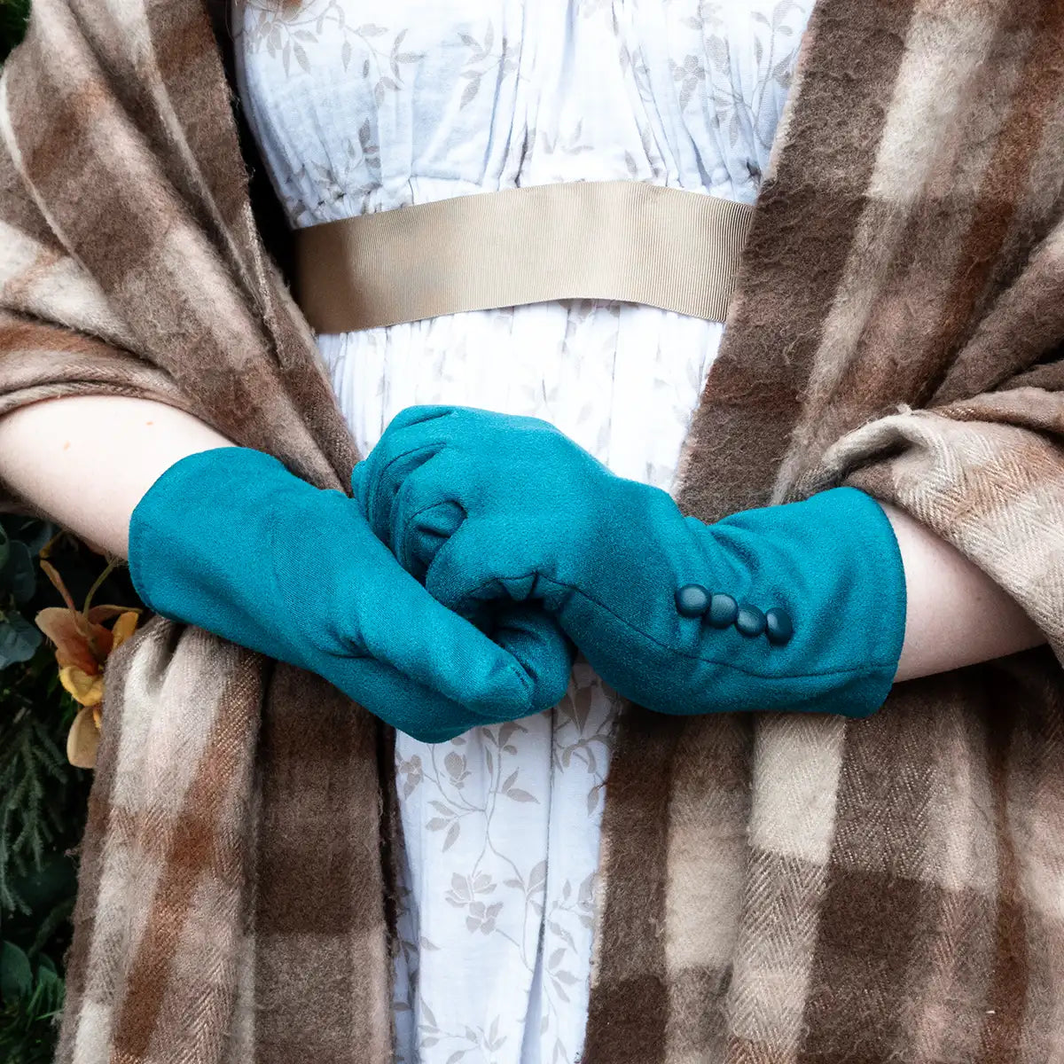 Regency Winter Gloves Teal