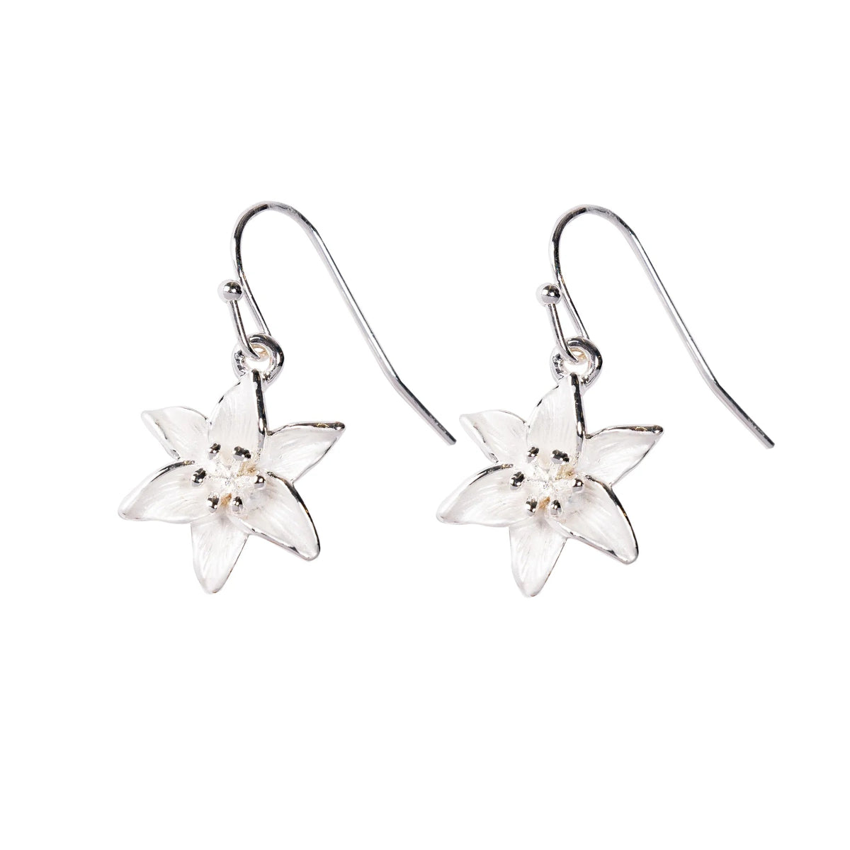 Lily hook earrings.