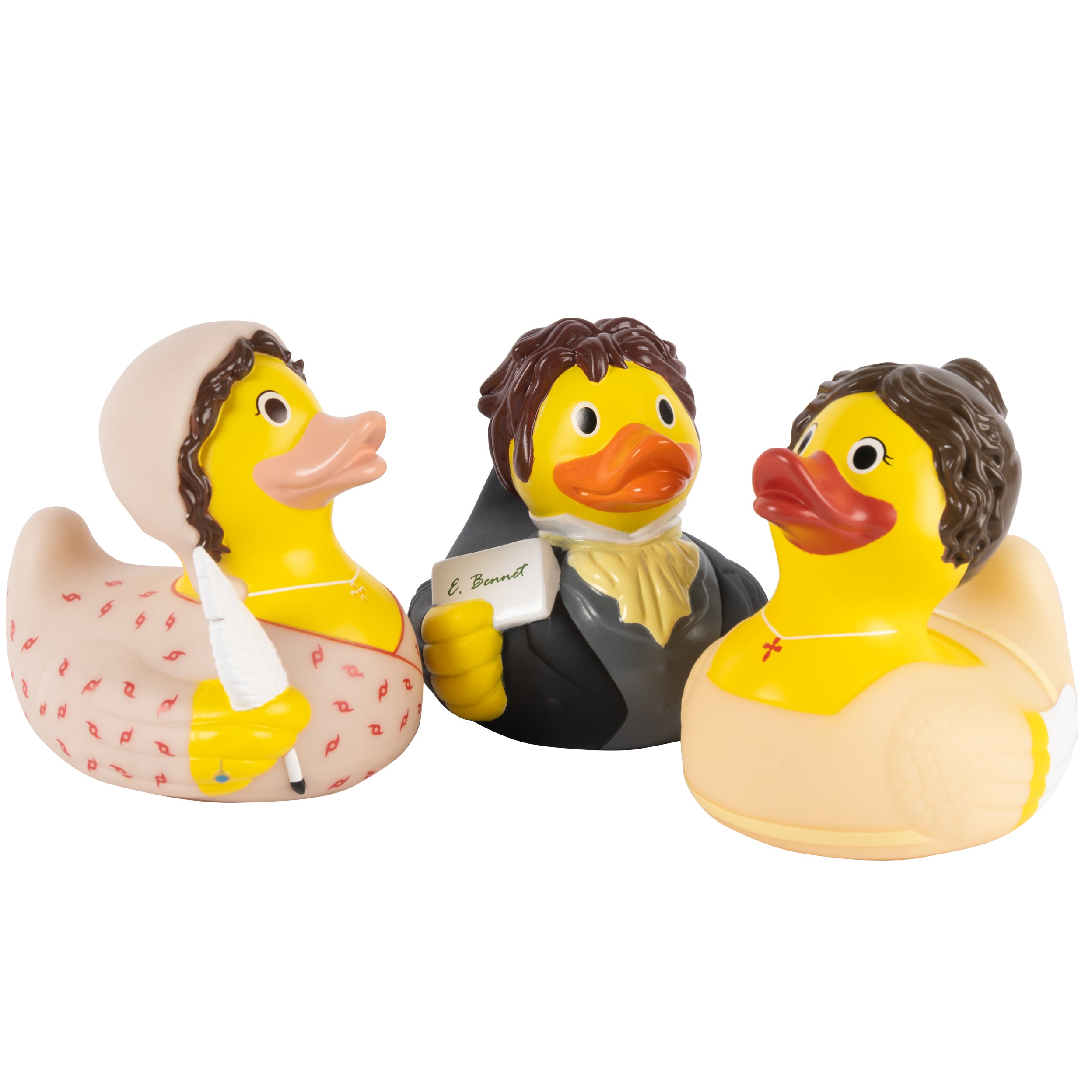 Jane Austen Trio of Ducks - special bundle