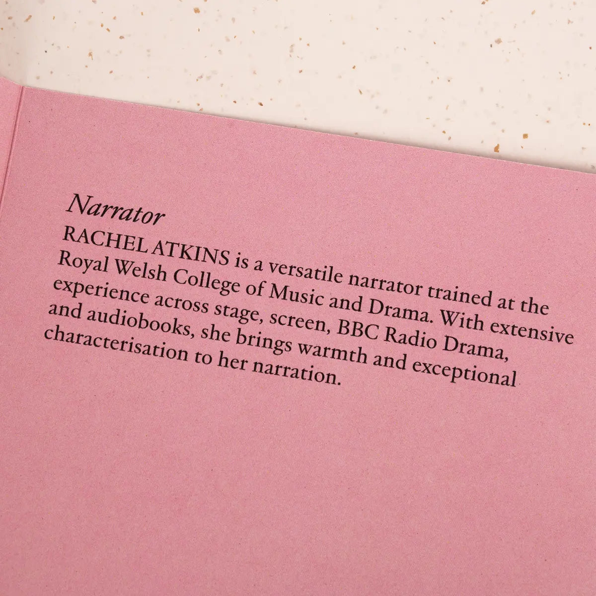Sense and sensibility card narrator information