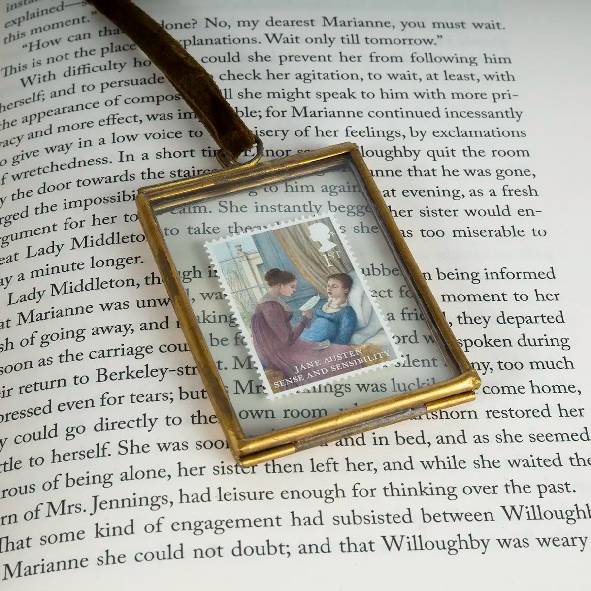 Limited Edition Jane Austen Stamp - Sense and Sensibility
