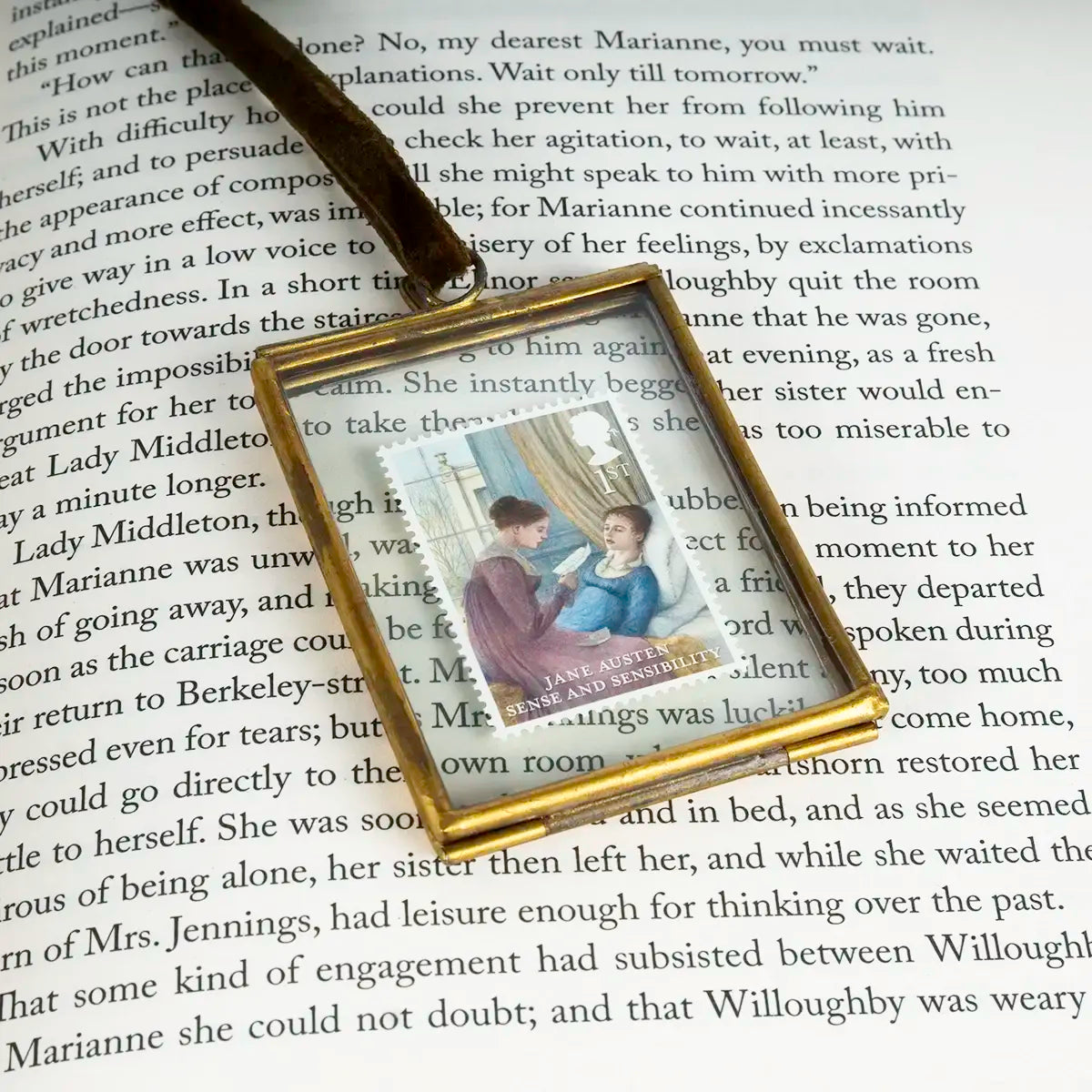 Limited Edition Jane Austen Stamp - Sense and Sensibility