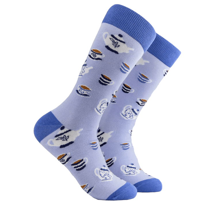 Crafted with comfort in mind, these socks offer a cozy fit that's perfect for your tea time relaxation. 