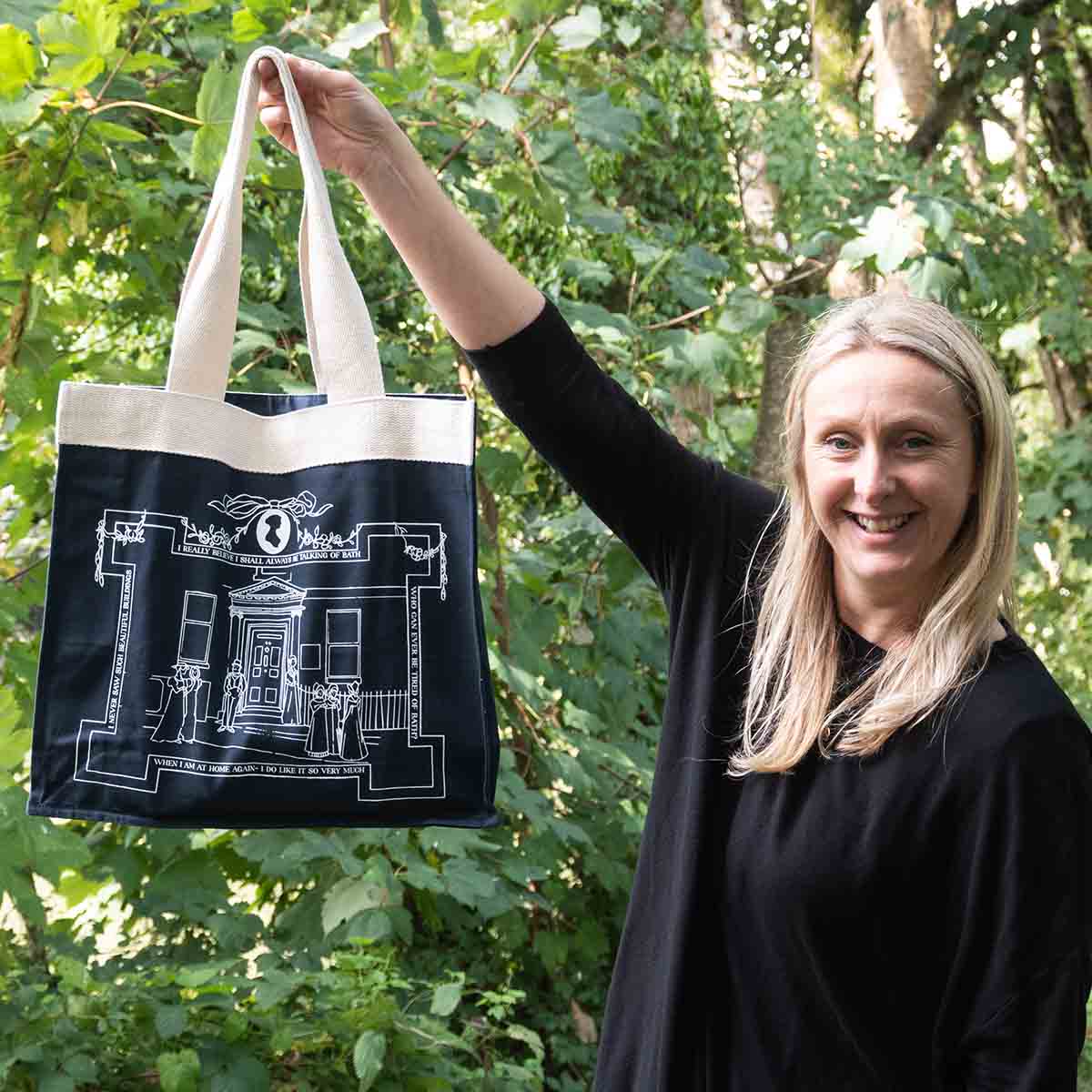 Jane Austen Tote Bag Lifestyle2