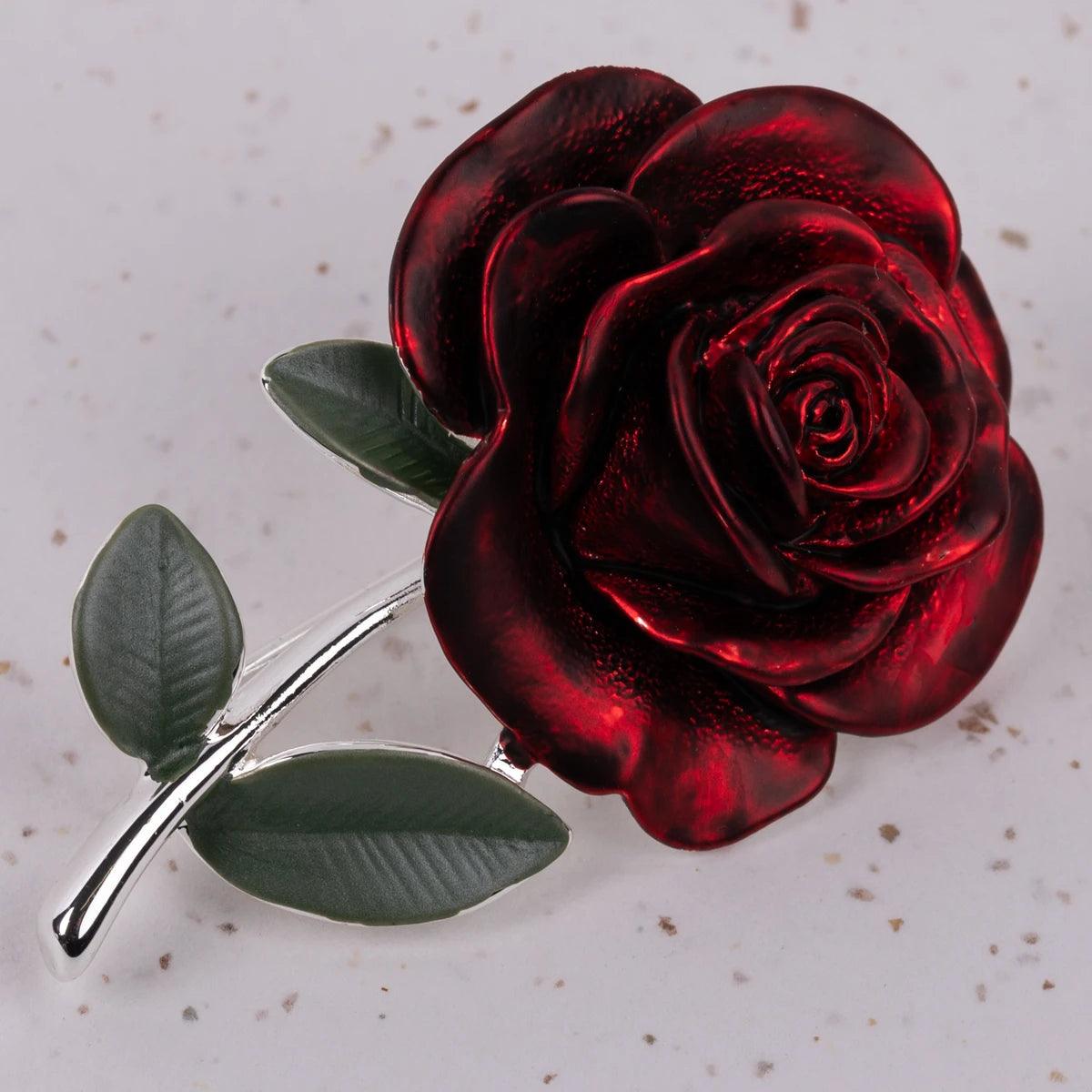 Rose brooch outlet