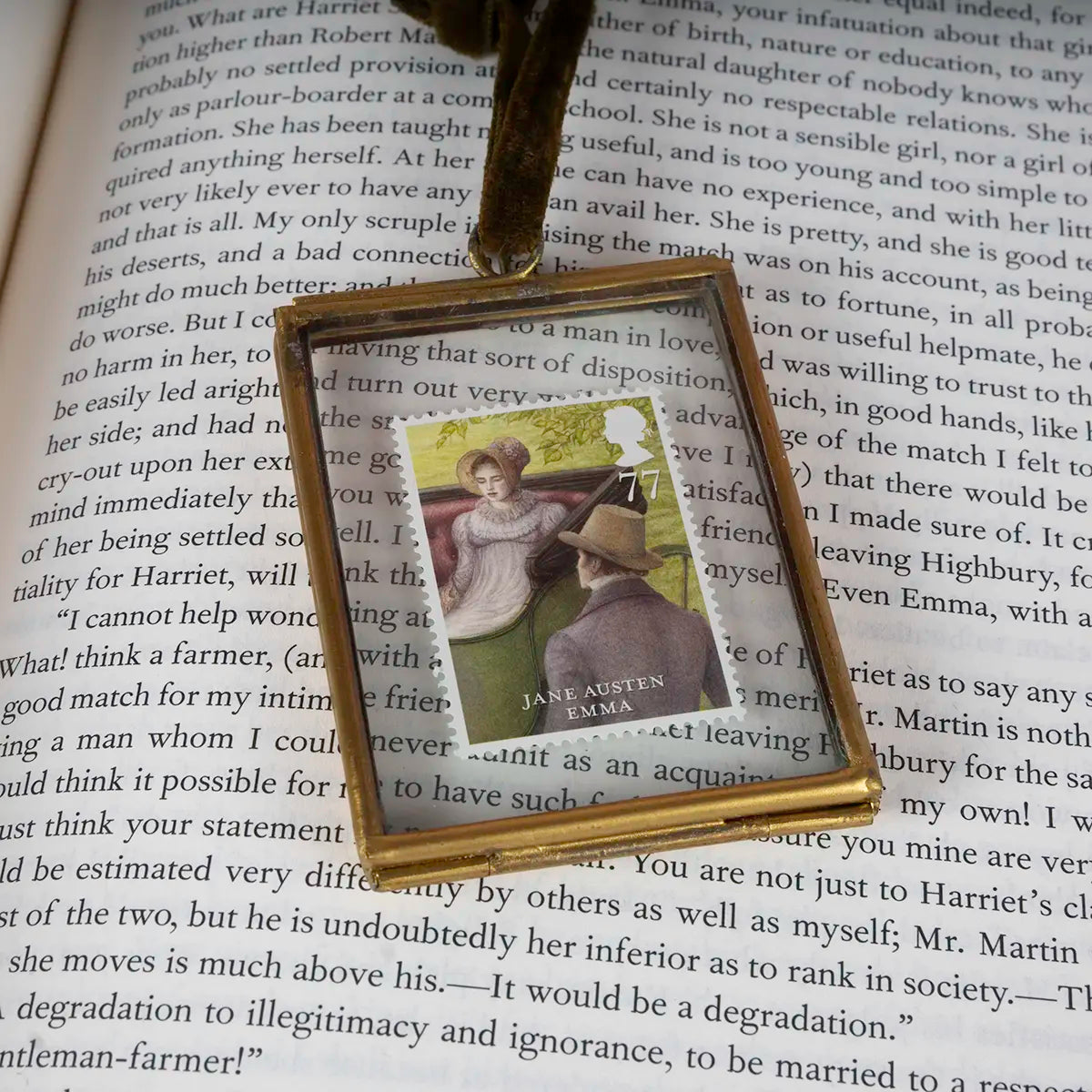 Limited Edition Commemorative Jane Austen Stamp - Emma