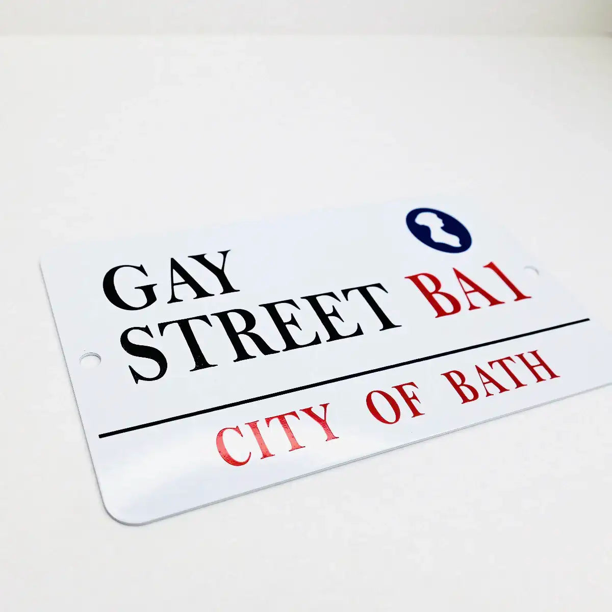 gay street sign angled