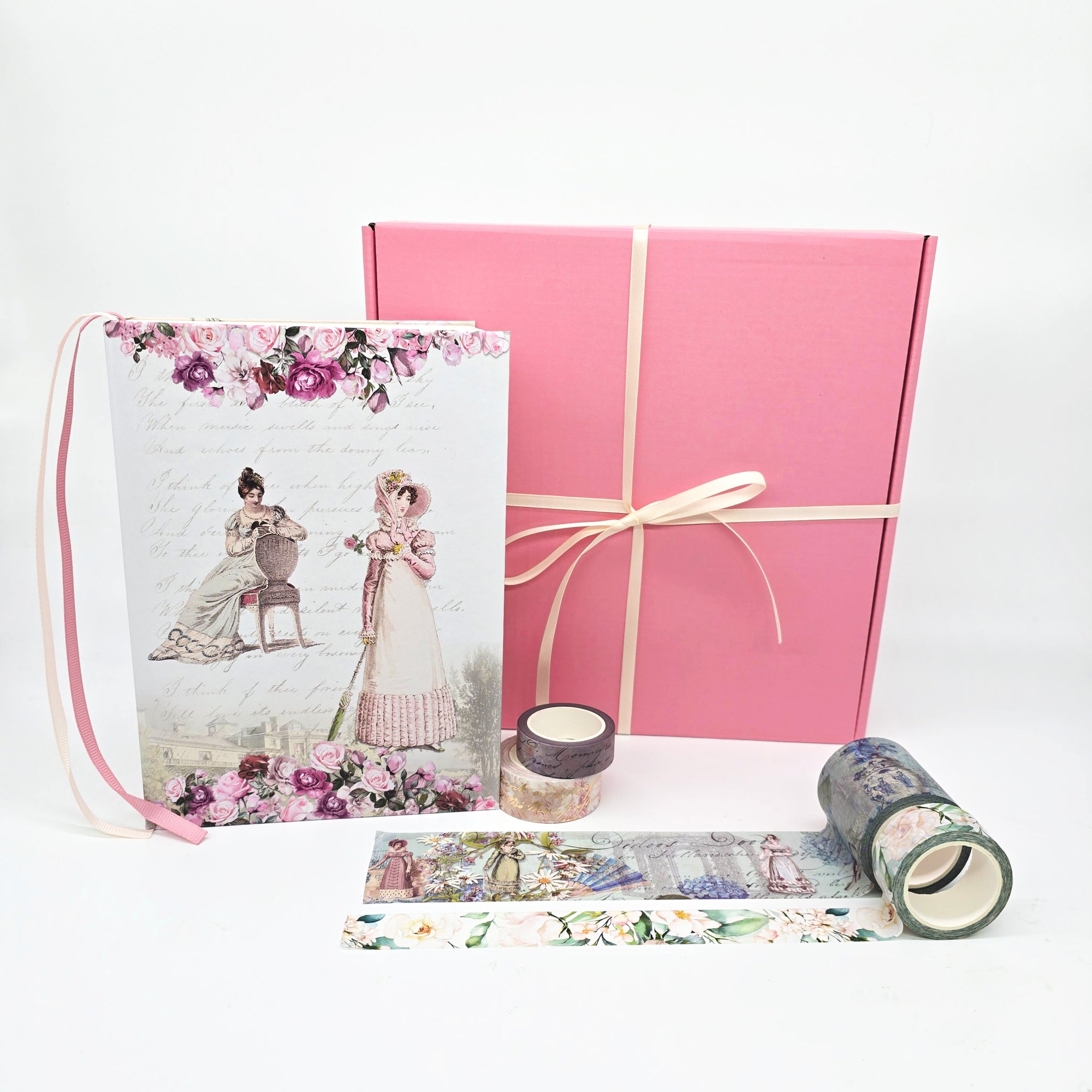 Scrapbook Jane Austen et ensemble de rubans Washi