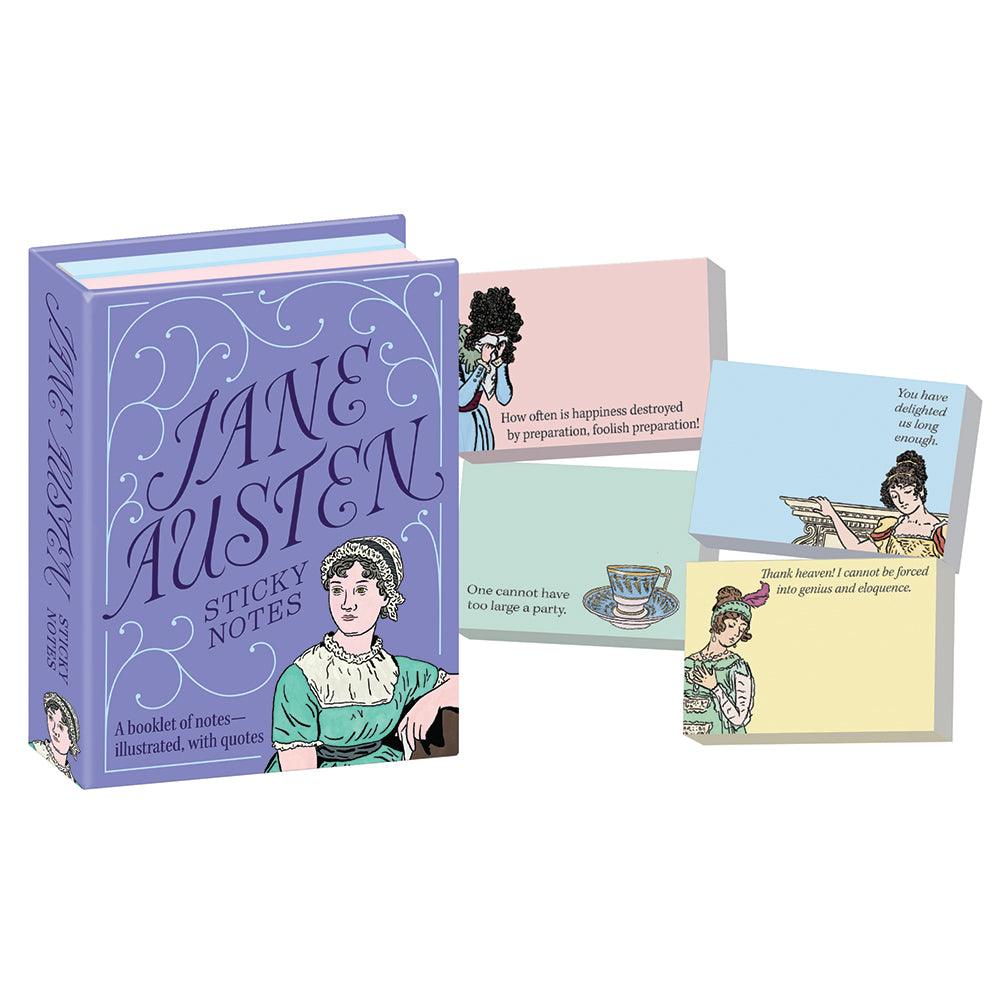Jane Austen Sticky Notes - JaneAusten.co.uk