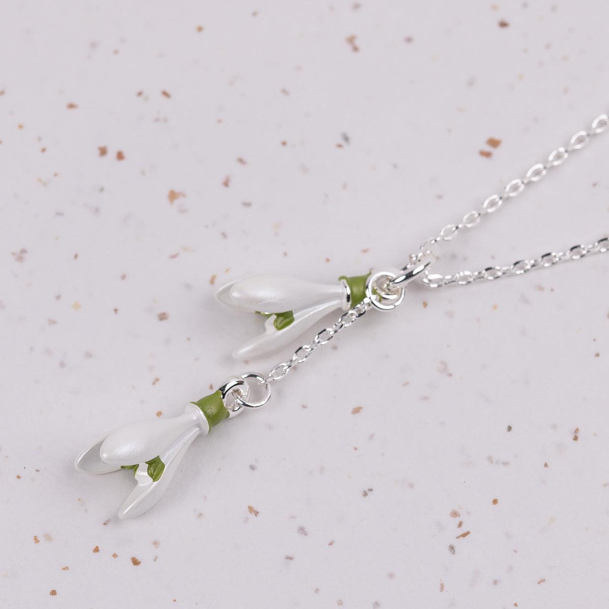 Snowdrop necklace deals