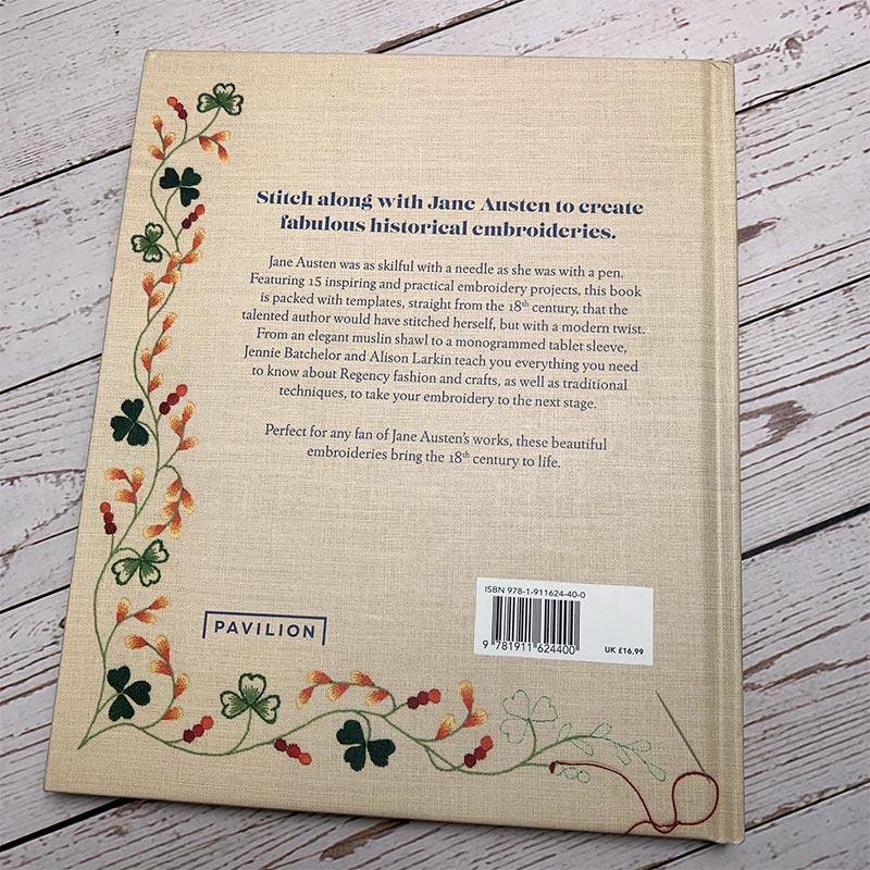 Jane Austen Embroidery Book by Jennie Batchelor & Alison Larkin - JaneAusten.co.uk