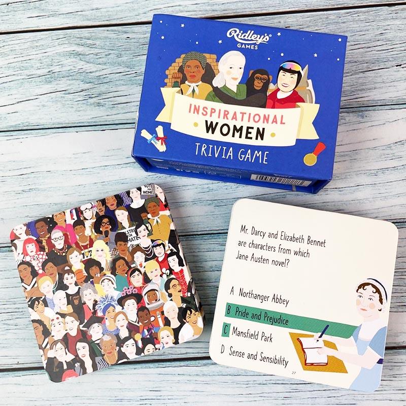 Inspirational Women Trivia Game