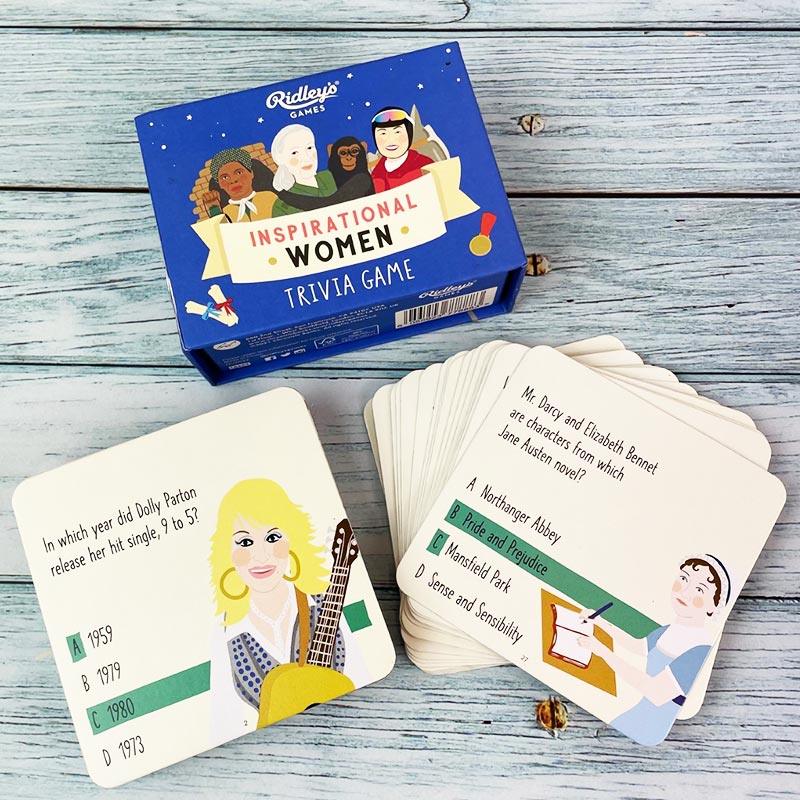 Inspirational Women Trivia Game