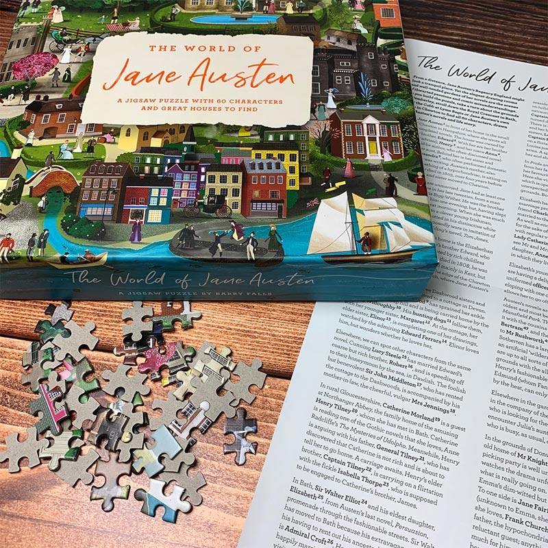 The World of Jane Austen 1000 piece Jigsaw Puzzle