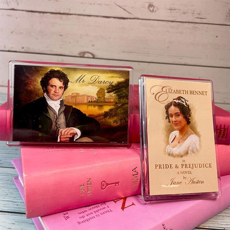 Pride And Prejudice Magnets - Mr Darcy & Elizabeth Bennet